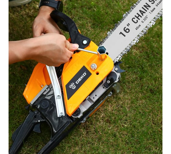 Шина для бензопилы DEKO P-CS22 16, 1.6 мм, 64 звена 081-1038