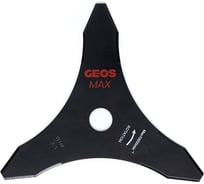 Нож 3-лопастной для мотокос GEOS Max 255мм, 25.4мм, 212906