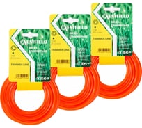 Комплект лески из 3 шт (2,4 мм, 15 м) ENIFIELD EN 2,4мм 15м 3шт