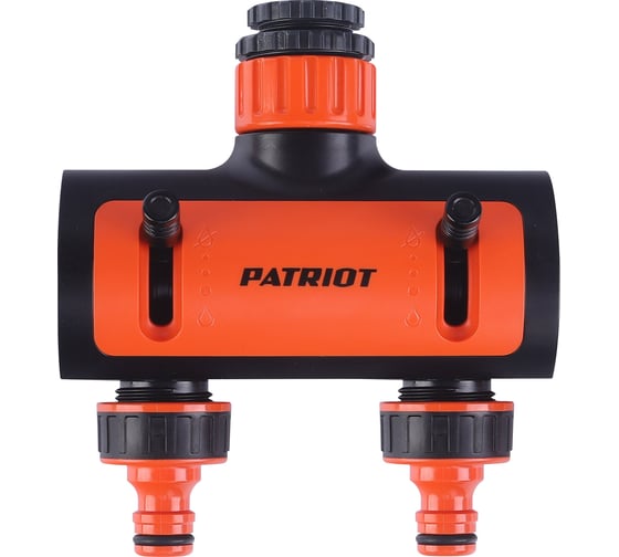 Распределитель Patriot WTA 2, 2 канала, пластик, 1/2-3/4-1 777001188 1