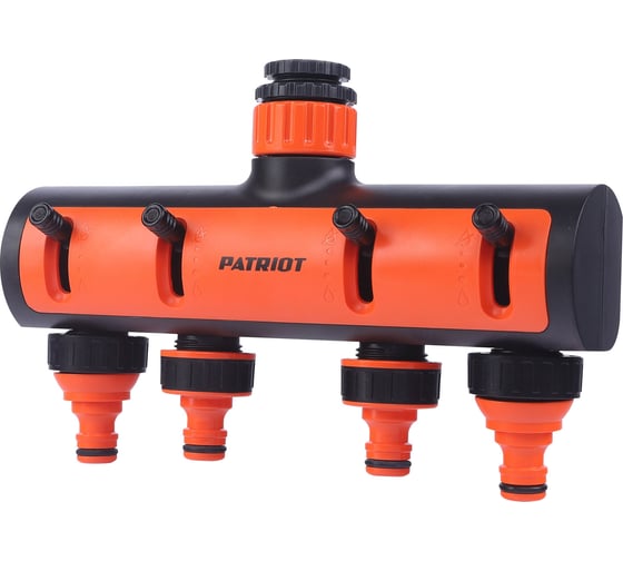 Распределитель Patriot WTA 4, 4 канала, пластик, 1/2-3/4-1 777001189