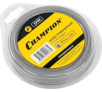 Корд триммерный CHAMPION TI-LON 3.0 мм, 12 м (зубчатый квадрат) C7114