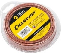 Корд триммерный CHAMPION Whisper-twist 3.0 мм, 12 м (витой квадрат) C7121