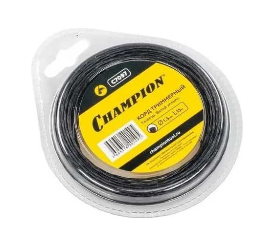 Корд триммерный CHAMPION Ellipse Twist 1.3 мм, 15 м (витой эллипс) C7097