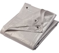 Тент универсальный укрывной ООО Миротент 6х12 м, полипропилен, 60 г/ м2, с люверсами ЦБ-00033424