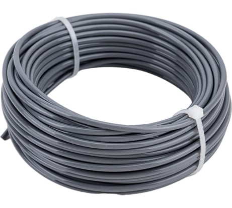 Леска армированная алюминием (15 м; 2.4 мм; круг) для садовых триммеров FIT 78033