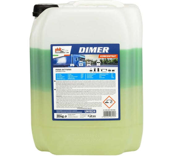 Средство для бесконтактной мойки ATAS DIMER (концентрат), 20 кг 1273/1