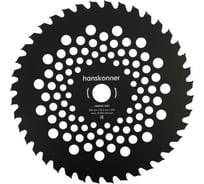 Фреза для бензотриммера Hanskonner Standard 255мм x 25, 4x40, с твердосплавными напайками H8952D-1001