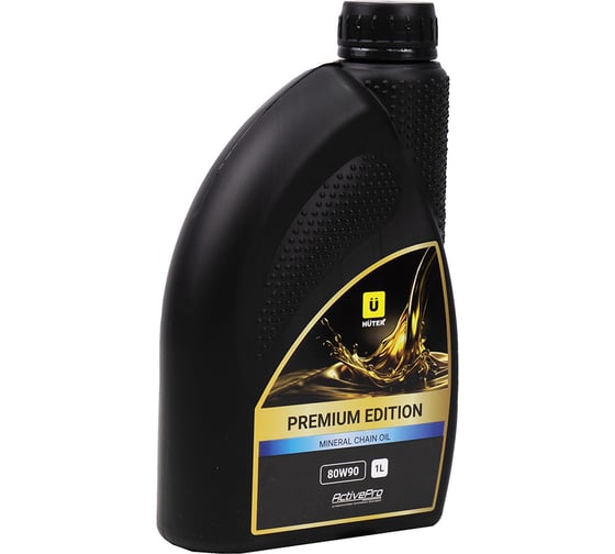 Масло цепное минеральное Huter PREMIUM EDITION 80W90, 1л 900/73/8/2/4