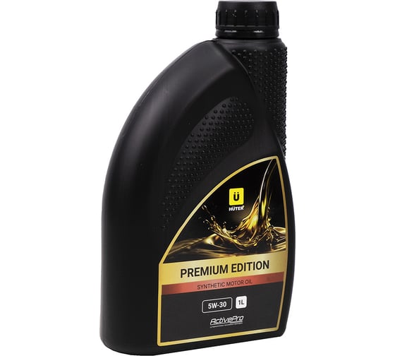 Масло моторное Huter PREMIUM EDITION 5W-30 синтетическое для 4-х тактных двигателей, 1л 900/73/8/1/4