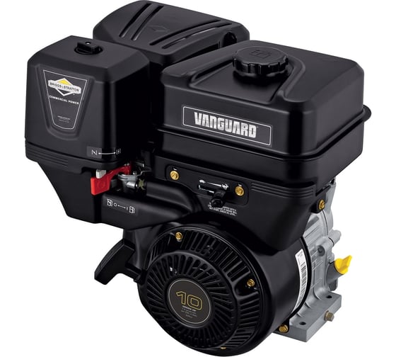 Двигатель Briggs&Stratton Vanguard, 305 куб.см, 10 л.с., гор. вал, D=25.4 19L2320314F1AX7001