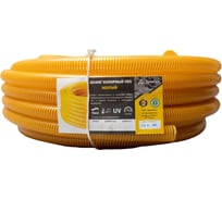 Шланг напорно-всасывающий ООО Дрим Пул желтый ПВХ д. 25 мм, 10 м, 16 атм, Д16115