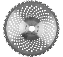 Нож для газонокосилки 255х25.4х1.25 мм 40 лопастной с победитом турбо двухрядный SEB S36199