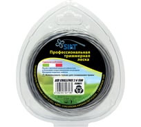 Леска крученая эллипс SIAT XXX CHALLENGE 2.4 15м, блистер 556021