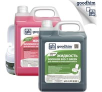 Набор Набор средств для биотуалета GOODHIM GREEN + PINK. 5лх2 , 54642