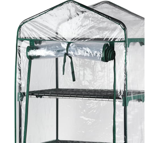 Чехол для теплиц GREEN APPLE GAHouse5PVC cover на молнии 1930x690x490 мм Б0063897