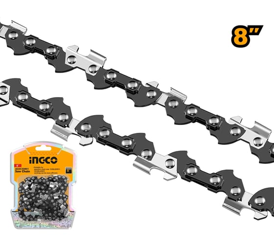 Цепь INGCO SUPER 8/200мм для аккумуляторной пилы AGSC50801