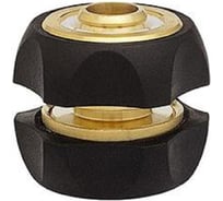 Ремонтная муфта 12,5мм/1/2", 15мм/5/8" латунь + резина GF ДжиЭф 2439