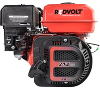 Двигатель REDVOLT R210 (Q-тип) (вал d=19,05 мм, L=61мм) R210R-Q