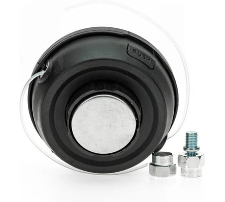 Катушка (головка) для триммеров М10x1.25 LH левая резьба + 3 адаптера Diamond Industrial DIDTRKAT5