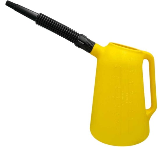Измерительная емкость с носиком и градуировкой Petropump 5 л, желтая PP470005YL 1