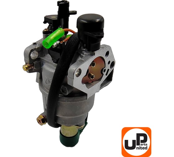 Карбюратор UNITED PARTS 188F/190F, GX390 с эл.-маг. клапаном для вакуумного регулятора 90-0138