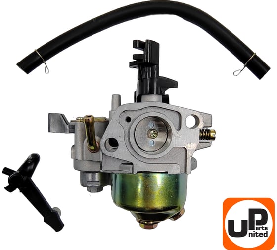 Карбюратор UNITED PARTS 168/170F, GX160/200 с краником 90-0128
