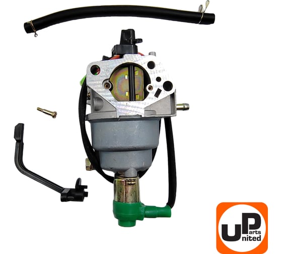 Карбюратор UNITED PARTS 192F с эл.-маг. клапаном и рычагом 90-0142