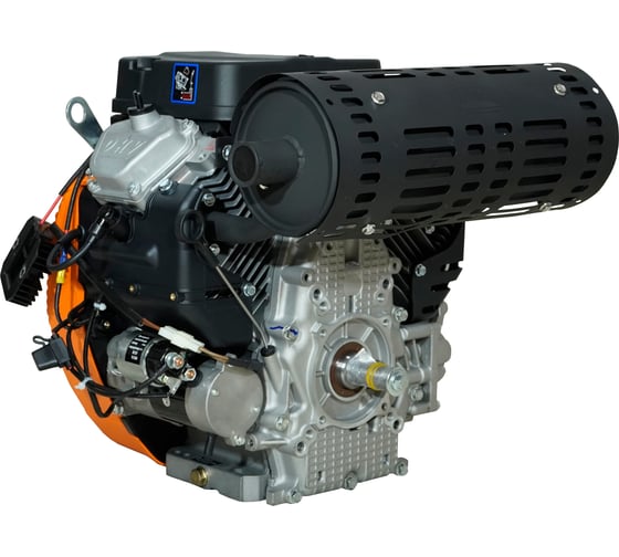 Двигатель LIFAN LF2V80F-A (4500), 29 л.с. D25 20А датчик давл./м, м/радиатор, счетчик моточасов 00-00158183