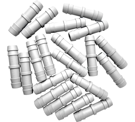 Ремонтный коннектор Профитт 14 мм серый, пластик - 20 шт 0340388-RCS