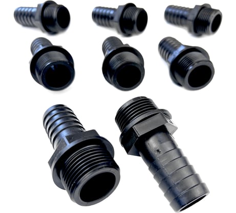 Наконечник полипропиленовый Профитт НР 1 25мм (черный) - 8 шт. 0343075-RCS