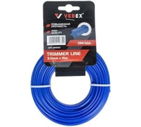 Набор лесок для триммера VEBEX звезда, 3,0x15м, 3 шт. АГ212630