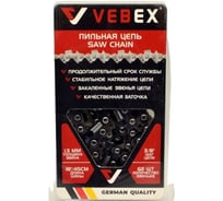 Цепь пильная VEBEX 3/8x1,3x62 звенаАГ012162