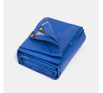 Тент ООО Миротент 2х3 полиэтилен (180 г/м2) сине-серый, люверс 0.5м МД-00001295