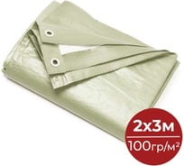 Тент маскировочный ООО Миротент Зима-Лето 2х3 полипропилен (100 г/м2), люверс 0.5м МД-00002339