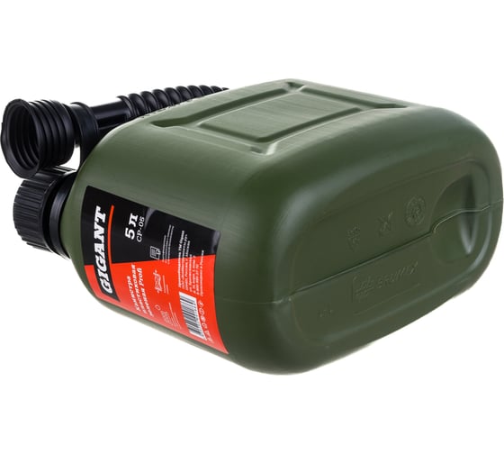 Канистра пластиковая зеленая Profi 5 л Gigant CP-05