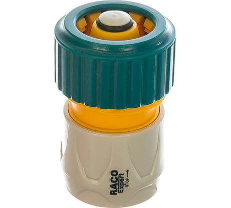 Соединитель "шланг-насадка" с автостопом 3/4" Raco 4250-55206C