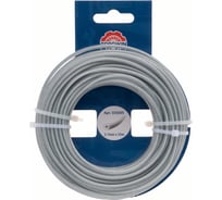 Леска TORGWIN для газонокосилки серебро 2.7мм, 15м круг проволока в оболочке S55035