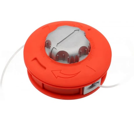 Катушка для триммеров Diamond Industrial М10x1.25 LH левая резьба, полуавтомат мет.кнопка, оранжевая DIDTRKAT44ORNG