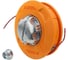 Катушка для триммеров Diamond Industrial М10x1.25 LH левая резьба, полуавтомат мет.кнопка, оранжевая DIDTRKAT44ORNG 7