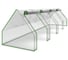 Чехол для теплиц GREEN APPLE GA-House-4х-frame cover на молнии 3600x900x900 мм Б0069722 1