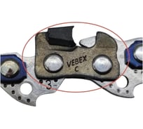 Цепь пильная победитовая VEBEX 0.325x1.3 мм, 76 звеньев AG100173