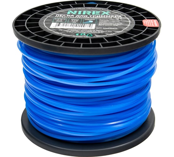 Леска NIREX SQUARE 3.0 мм, 214 м (квадрат) NSQ30214-82 1