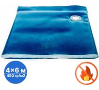 Тент ПВХ негорючий с утеплителем Sebmet 4x6 м (450-500 г/м.кв), (24 м²) TD079145046П