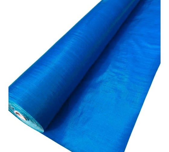 Тент без люверсов в рулоне Sebmet (тентовое полотно), ТАРПАУЛИН 180 г/м.кв, синий, 2x100м / 200м² TD07901802100Т 1