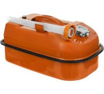 Канистра металлическая горизонтальная Pegas с заливным устройством, 10 л 145351