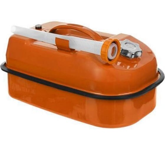 Канистра металлическая горизонтальная Pegas с заливным устройством, 10 л 145351 1