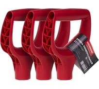 Ручка для лопаты FACHMANN диаметр 32 мм, красная, 3 шт 05.066