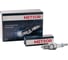 Свеча зажигания METEOR комлект 4 шт FR8DCX+ SA 219s 3