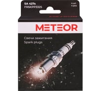 Свеча зажигания METEOR комлект 4 шт FR5KPP332S SA 427s